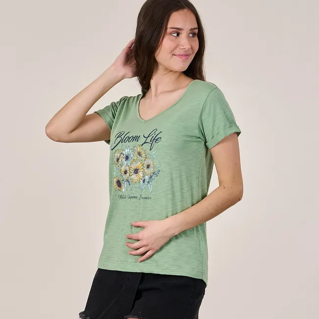 POLEMIC - Polera Escote V Classic VS1738 - Polemic Girl