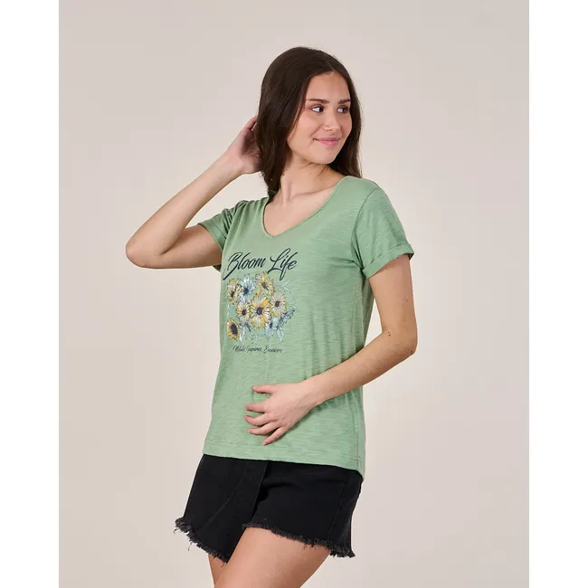 POLEMIC - Polera Escote V Classic VS1738 - Polemic Girl