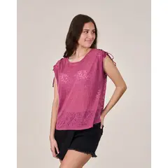 POLEMIC - Polera Burn out Recogido VS1739 - Girl