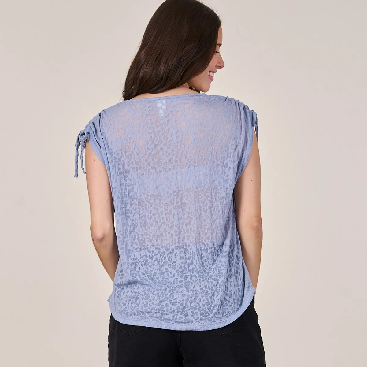 POLEMIC - Polera Burn out Recogido VS1739 - Polemic Girl