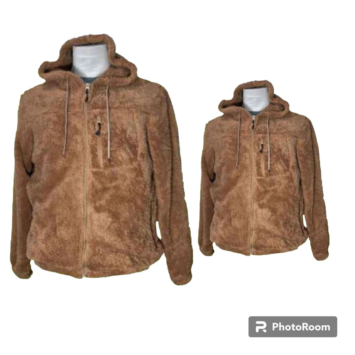 FASHION'S PARK - Pack de 2 poleron  peludo gorro