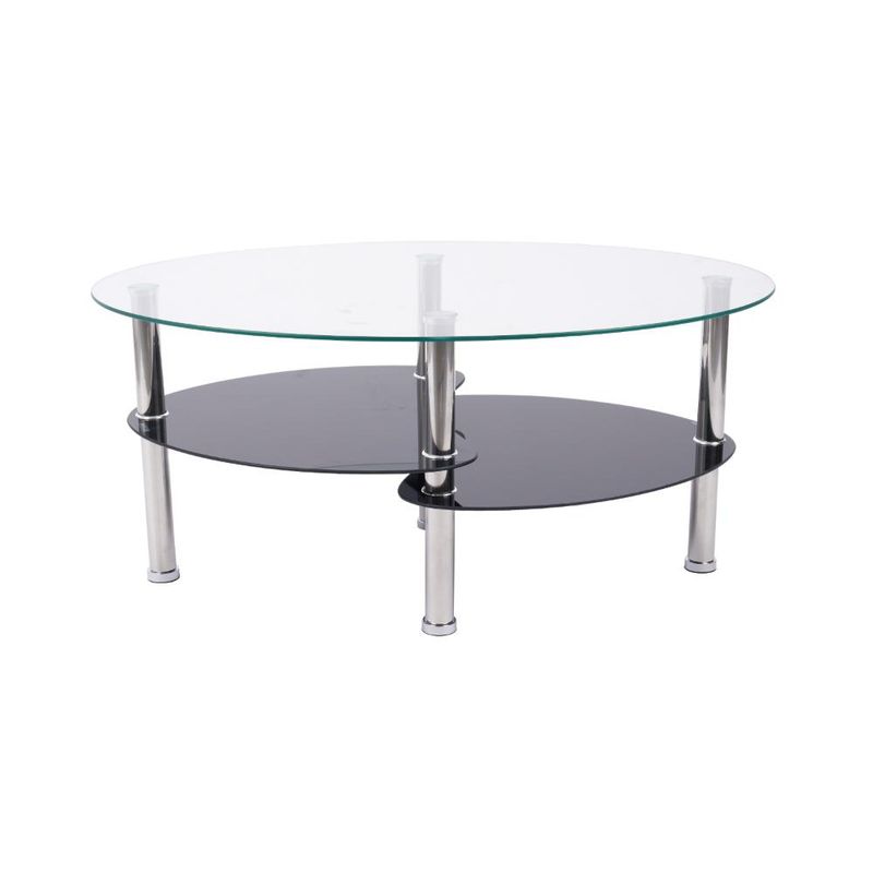 KLIK - Mesa de centro vidrio 2 caras KLIK
