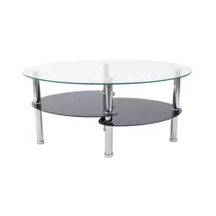 KLIK - Mesa de centro vidrio 2 caras