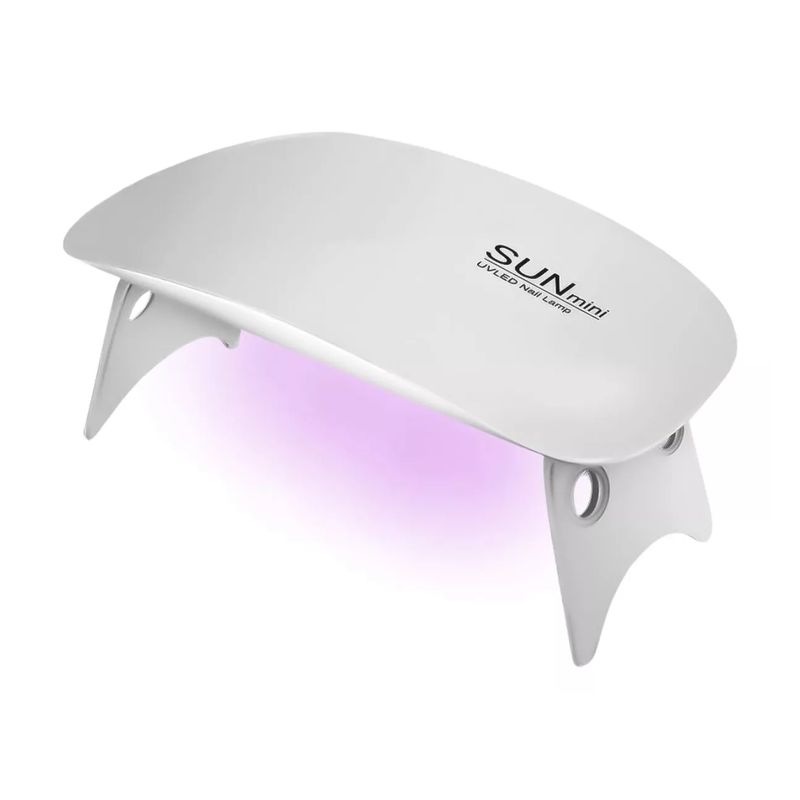 GENERICO - Lámpara Secador De Uñas Uv Led Sun Mini 6w Portátil Manicure