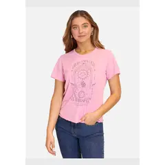 MAUI AND SONS - Polera MC Dreamer Rosado Mujer