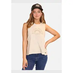 MAUI AND SONS - Polera MC Forever Trusting Beige Mujer