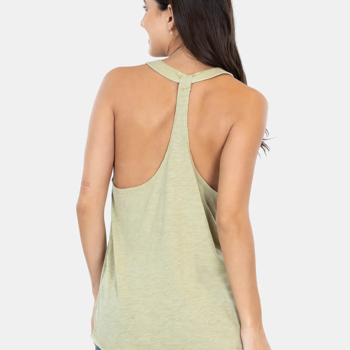 MAUI AND SONS - Polera MC Minot Verde Mujer Maui And Sons