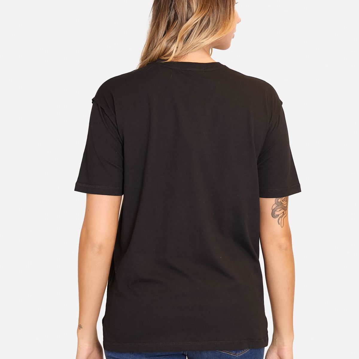 MAUI AND SONS - Polera MC Ride Your Life Negro Mujer Maui And Sons