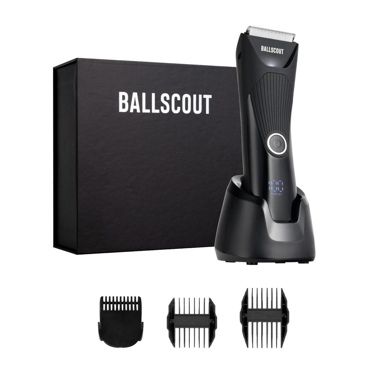 BALLSCOUT - Afeitadora Ballscout Silky Resistente Al Agua Kit Accesorios - Negro