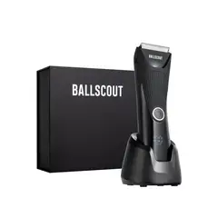 BALLSCOUT - Afeitadora Silky Resistente Al Agua Kit Accesorios - Negro