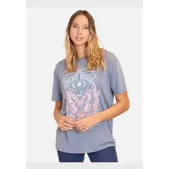 MAUI AND SONS - Polera MC Night Magic Azul Mujer