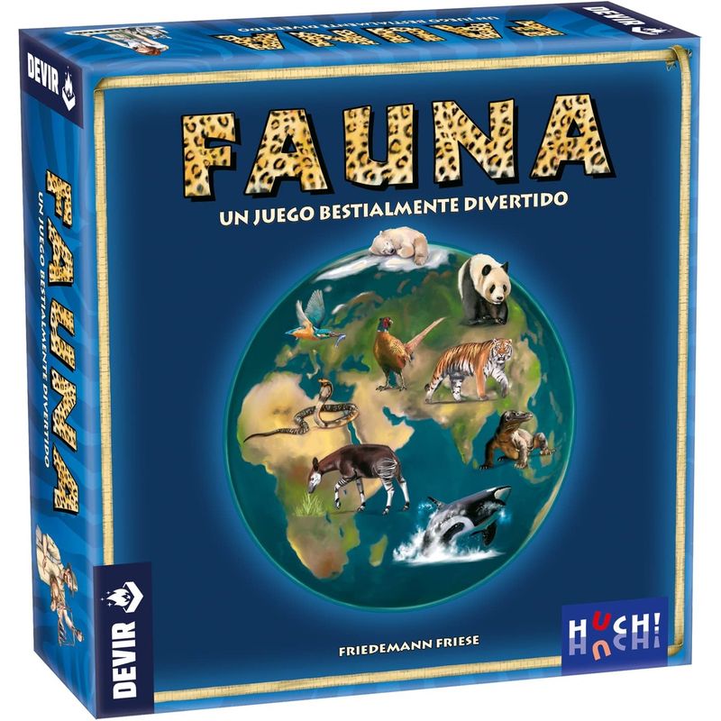 DEVIR - Fauna - Juego de Mesa - Español