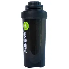 KEEP - Botella Botella shaker 700ml negro
