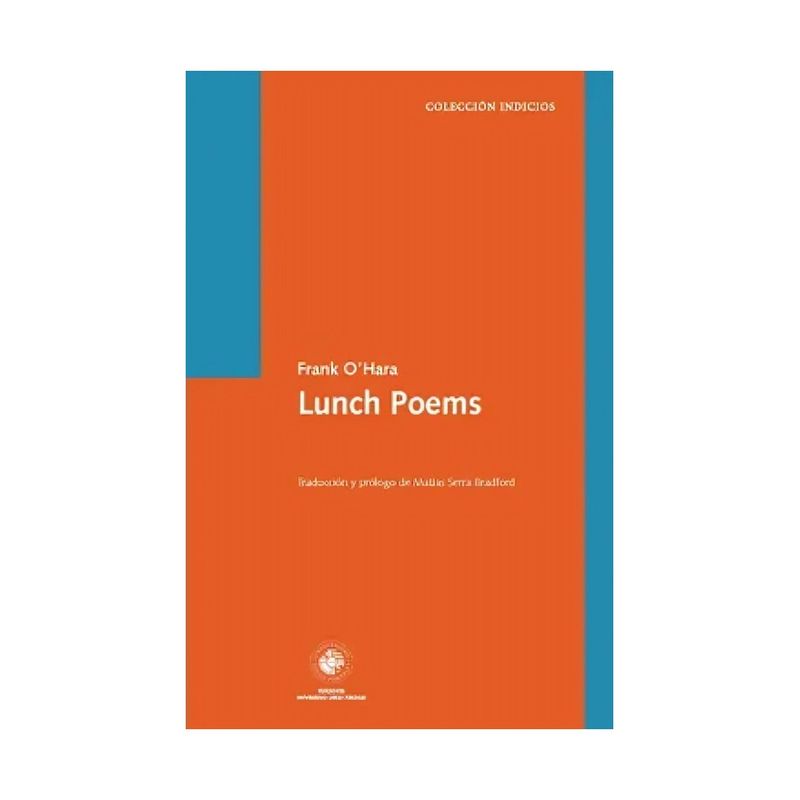 TOP10BOOKS - LIBRO LUNCH POEMS / FRANK O’HARA / EDICIONES UDP