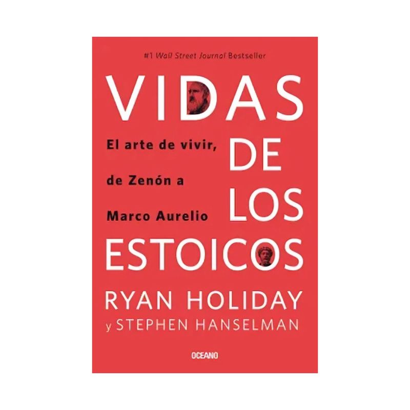TOP10BOOKS - LIBRO VIDAS DE LOS ESTOICOS / RYAN HOLIDAY / OCEANO