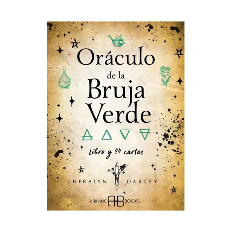 TOP10BOOKS - LIBRO ORACULO DE LA BRUJA VERDE / CHERALYN DARCEY / ARKANO BOOKS