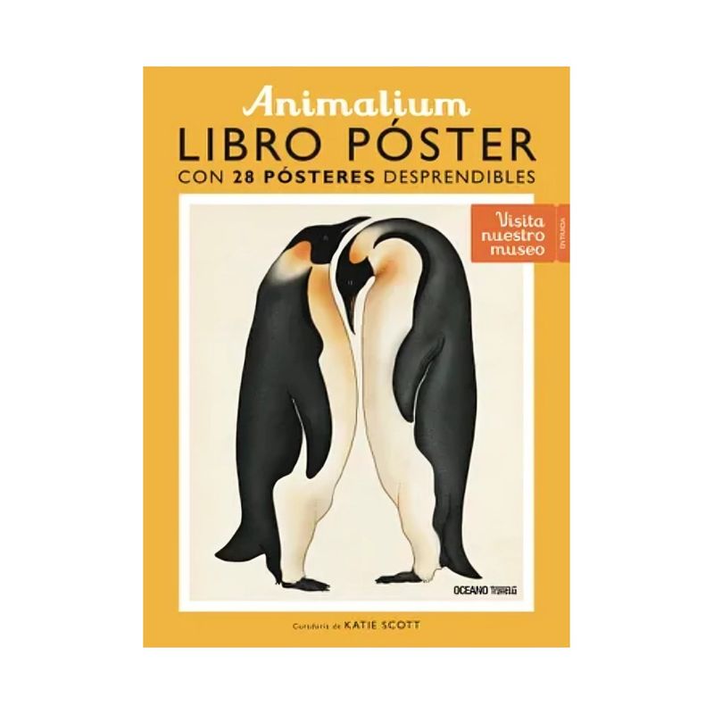 TOP10BOOKS - LIBRO ANIMALIUM. LIBRO POSTER / KATIE SCOTT / TRAVESIA