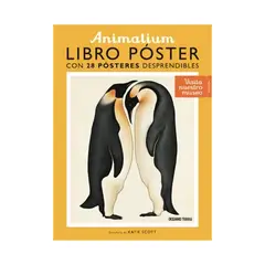 TOP10BOOKS - LIBRO ANIMALIUM. LIBRO POSTER / KATIE SCOTT / TRAVESIA