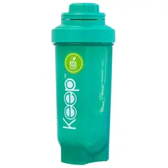 KEEP - Botella Shaker 700ml Turquesa