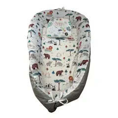 FIGLIO - Nido Colecho Bebe Cama Cojin Diseño Diseño Selva