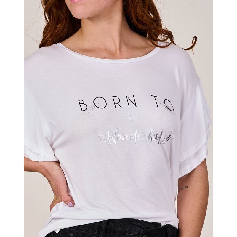 POLEMIC - Polera manga caida Vuelos Chic VS1741 - Polemic Girl