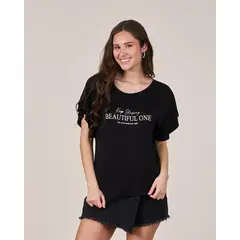 POLEMIC - Polera manga caida Vuelos Chic VS1741 - Girl