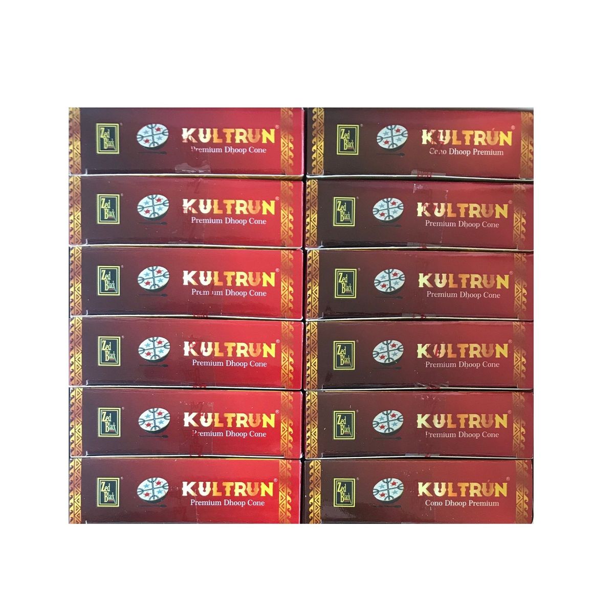 GENERICO - Incienso Cono Aroma Copal Blanco Con Canela 240 Unidades Kultrun