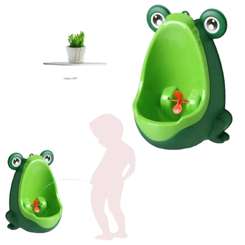 GENERICO - Urinario infantil de rana para pared