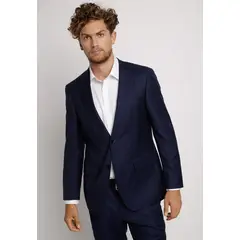 TRIAL - Chaqueta hombre Formal Slim Fit trad s100 B Lana Azul