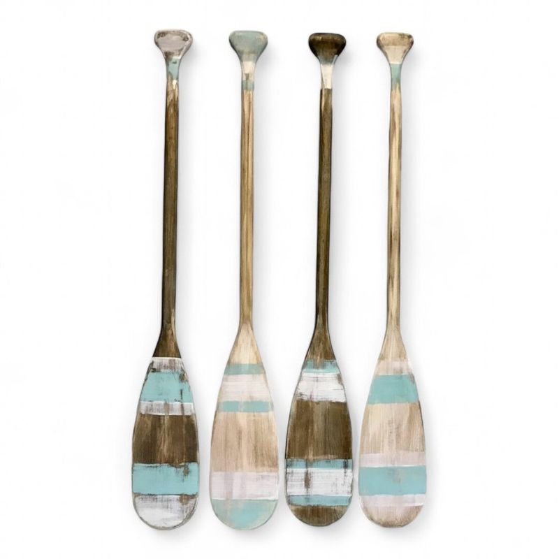 TAIKKEE - Pack Remos ornamentales madera