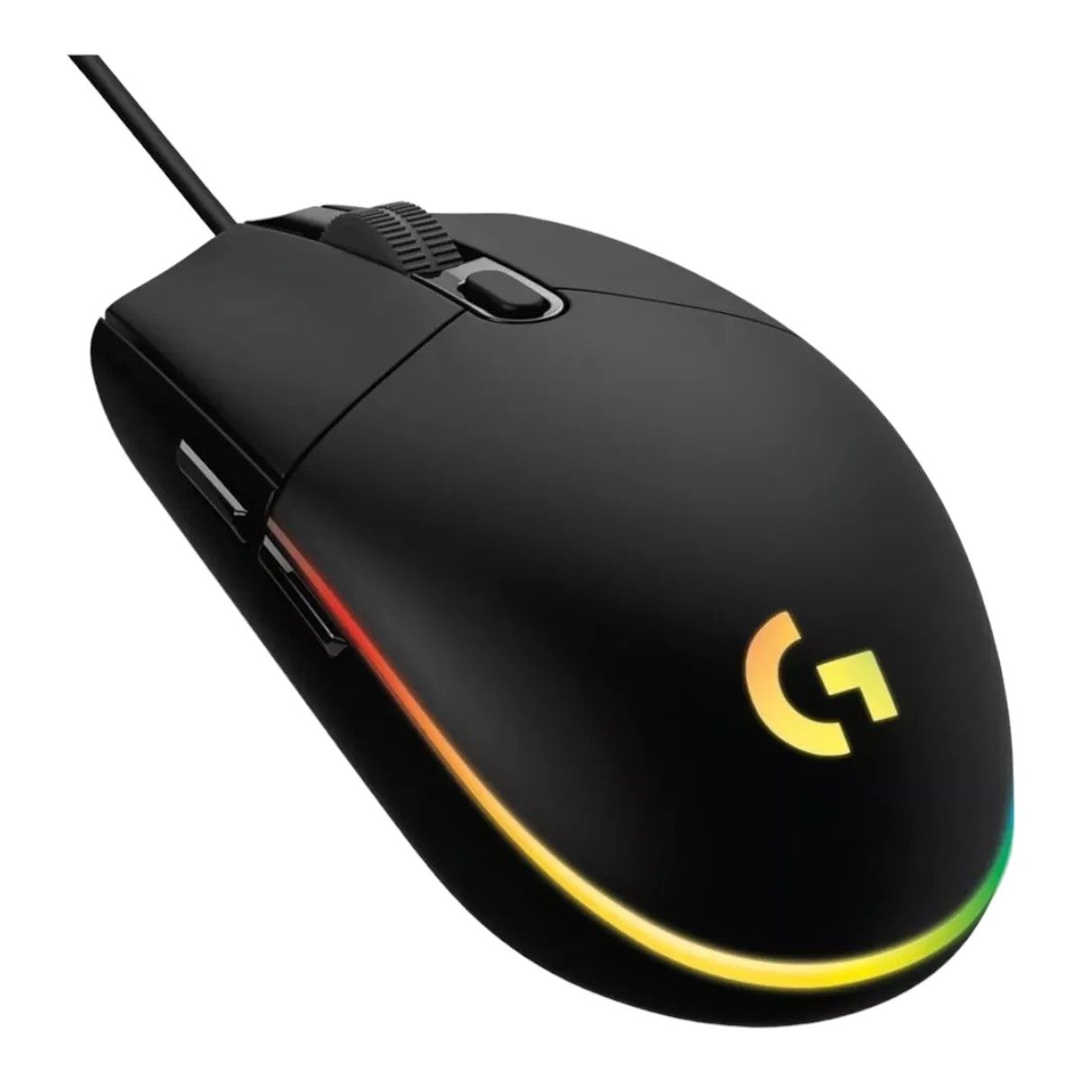 LOGITECH - Mouse Gamer Logitech New G203 Lightsync Rgb Color Negro