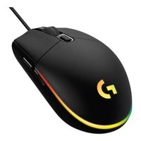 Mouse Gamer New G203 Lightsync Rgb Color Negro