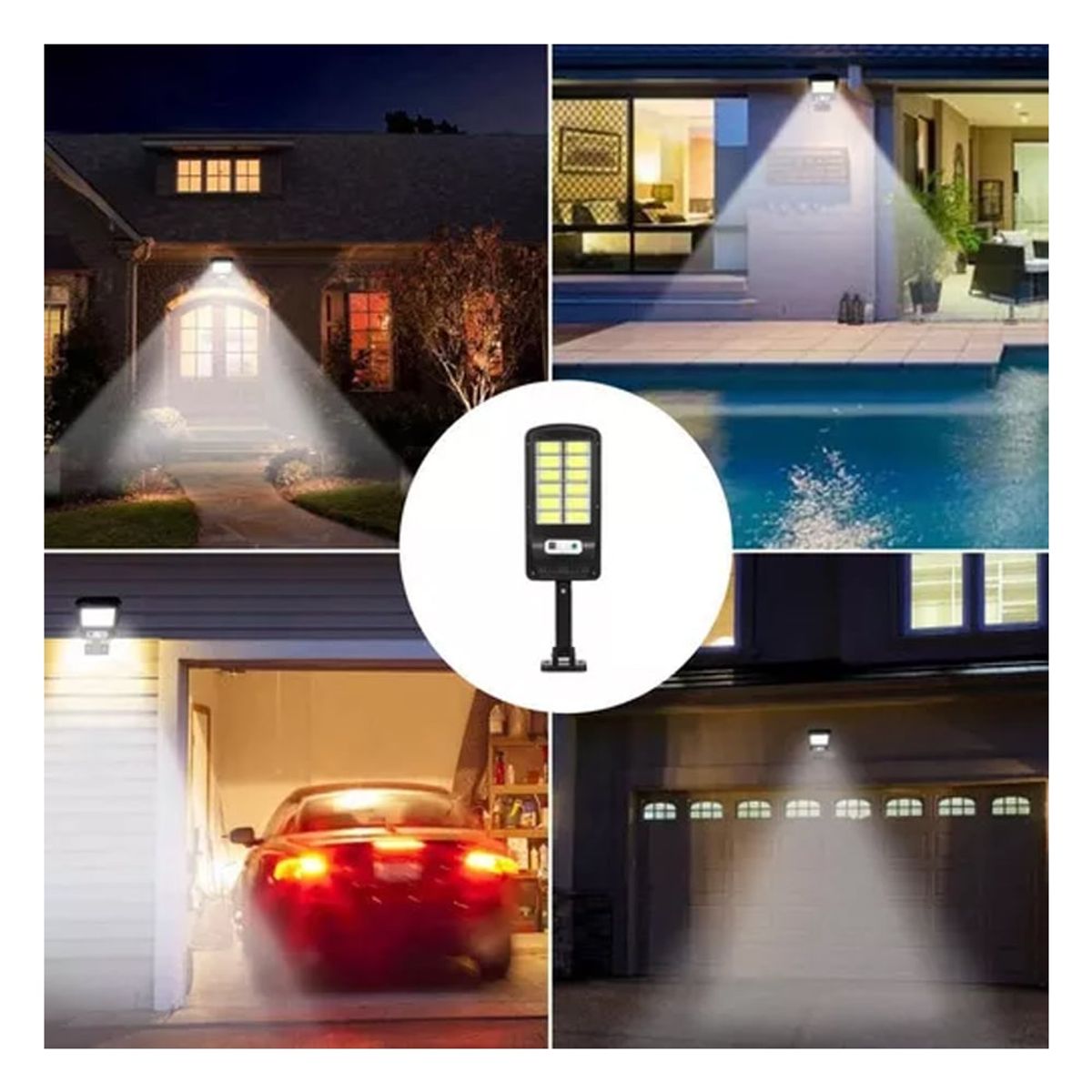 GENERICO - Lámpara Solar Con Sensor De Presencia