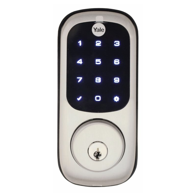 YALE - Cerrojo digital Real Living YRD226 apertura con codigos y llaves