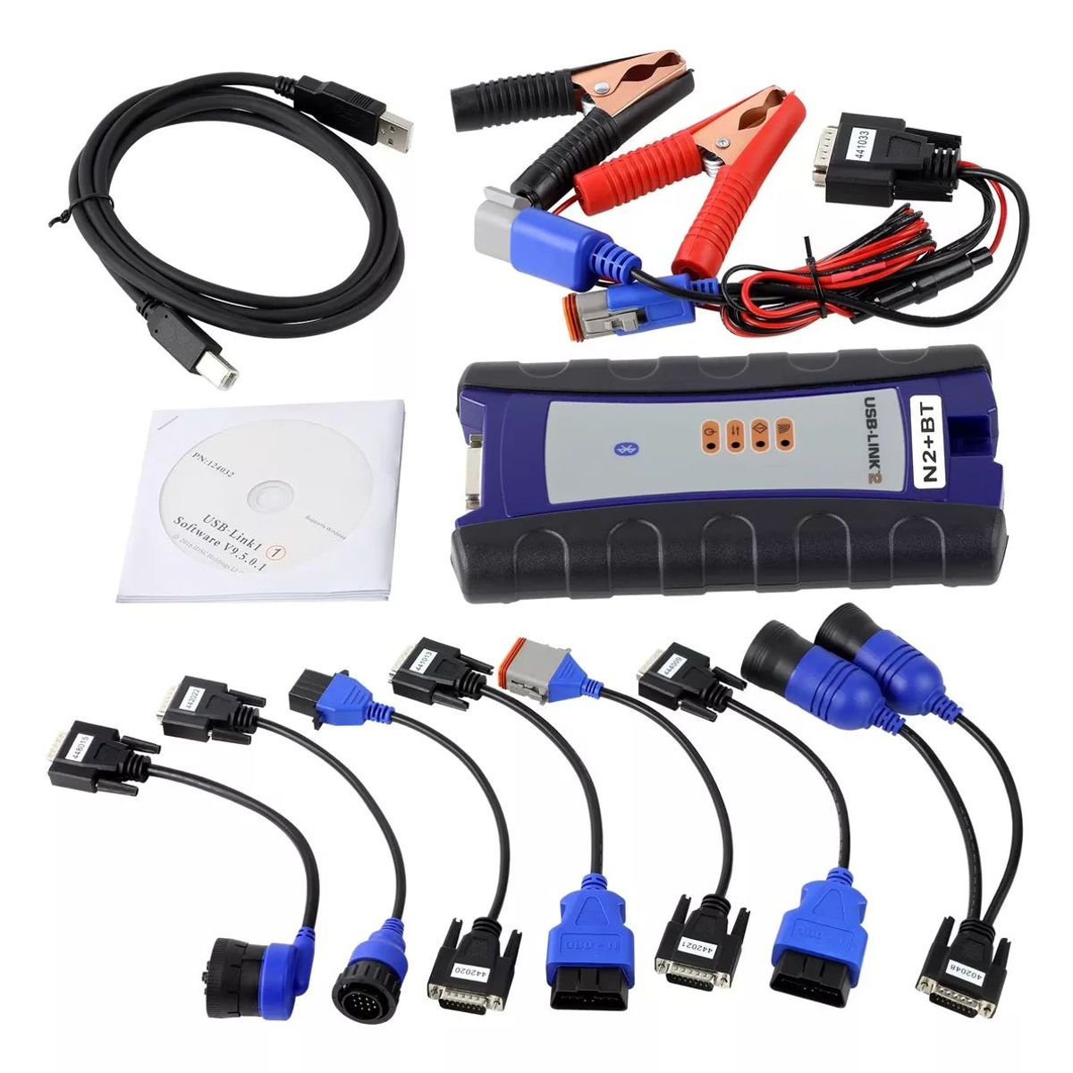 KUANGYE - Scanner Nexiq 2 Camiones Buses Maquinaria Hino Volvo Cummins