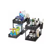 Organizador Multifuncional Baño Cocina 2 Niveles 2 Piezas