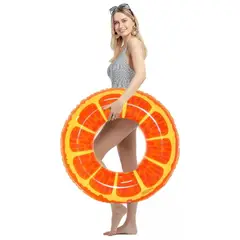 GENERICO - Flotadores de Naranja 80 cm