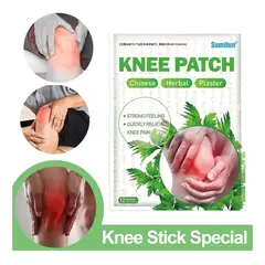 GENERICO - 12 Parches Para Aliviar Calmar Eliminar Dolor De Rodilla