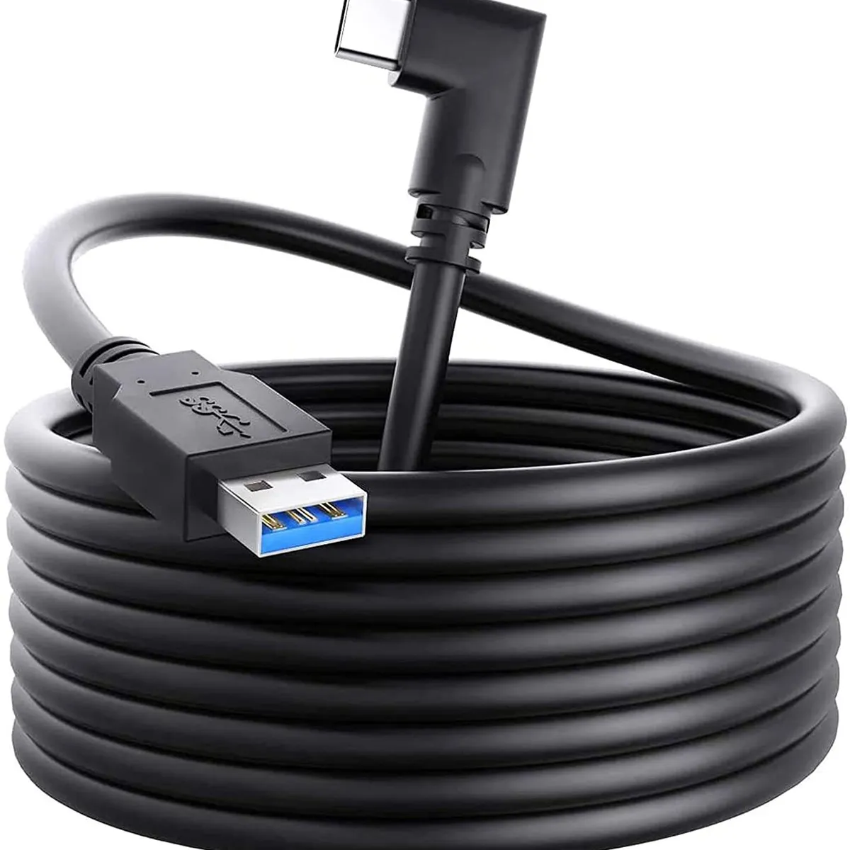 KUANGYE - Cable Usb Para Oculus Link Quest 2 Vr Usb-c A 3.2 5mt 5gbps