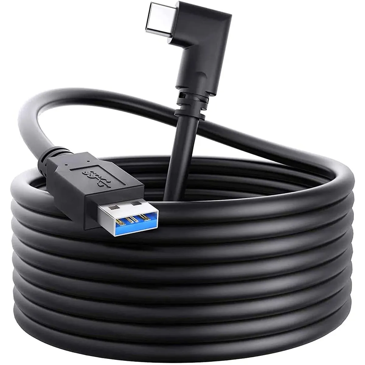 KUANGYE - Cable Usb Para Oculus Link Quest 2 Vr Usb-c A 3.2 5mt 5gbps
