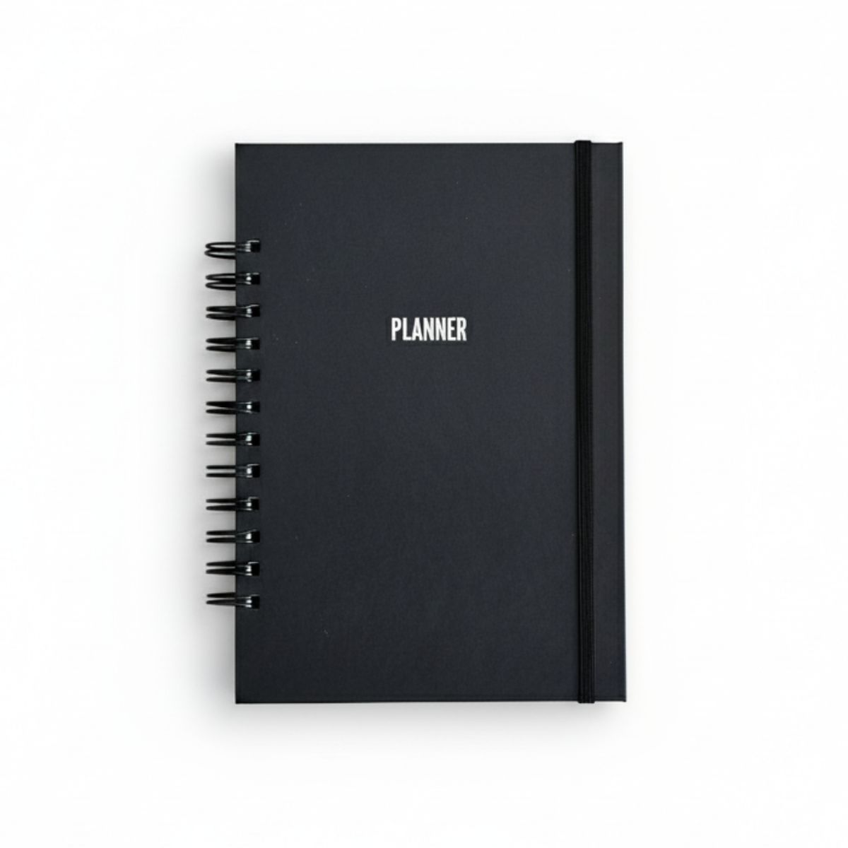 GENERICO - Planner Semanal Negro Sin Fechas