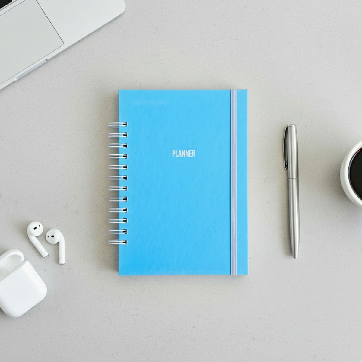 GENERICO - Planner Semanal Celeste Sin Fechas