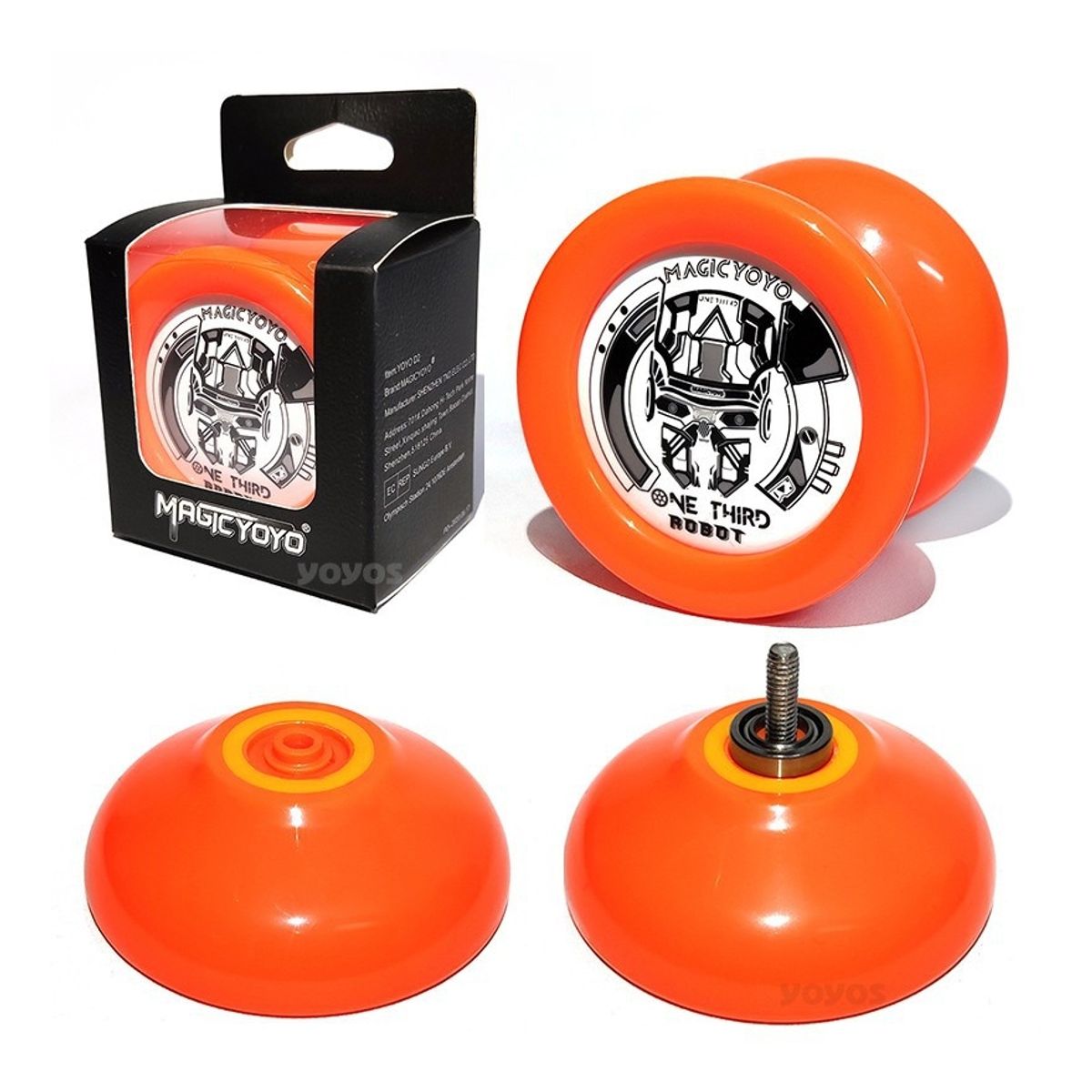 GENERICO - Magic Yoyo D2 Spin Pc Yoyo Profesional Looping