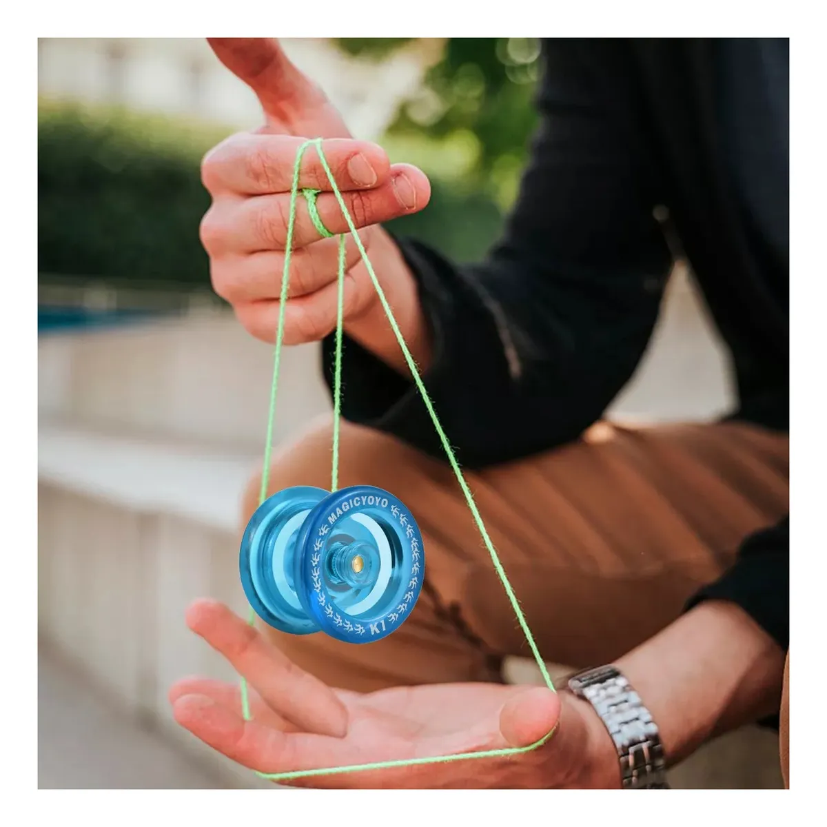ZG STORE - Magic Yoyo K1 Spin Pc Yoyo Profesional Looping