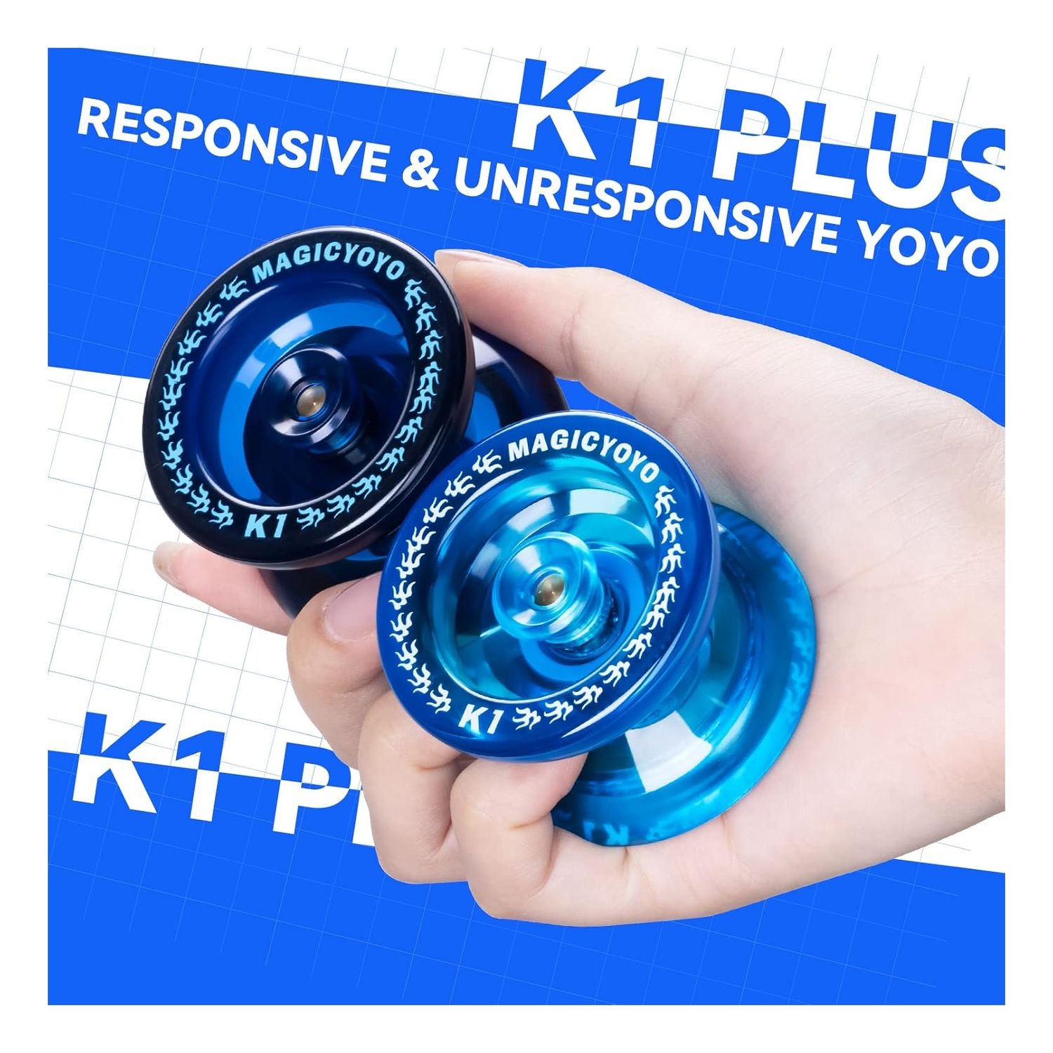 ZG STORE Magic Yoyo K1 Spin Pc Yoyo Profesional Looping