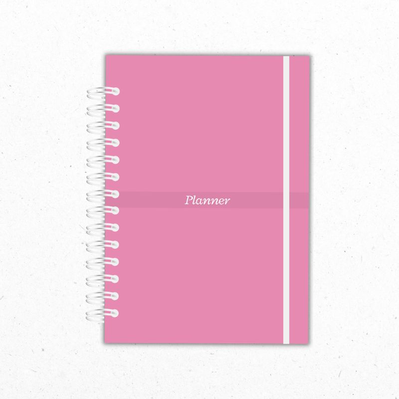 GENERICO - Planner Semanal Reuniones Rosado