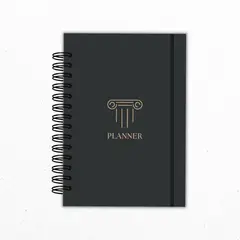 GENERICO - Planner Mensual Abogados Negro