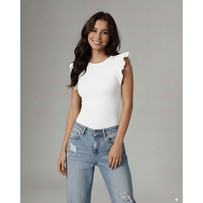 Imagen 2 del producto BODY ESCOTE REDONDO VUELOS