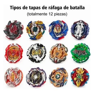 Imagen 2 del producto 12 Estilos Bayblades Metal Fusion Beyblades Set Storage Box