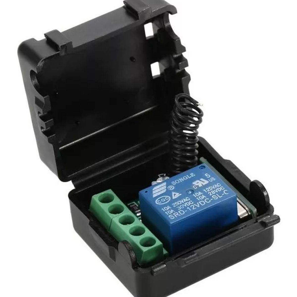 KUANGYE - Módulo Receptor Relé Rf 12v 433mhz Sin Control solo Rele